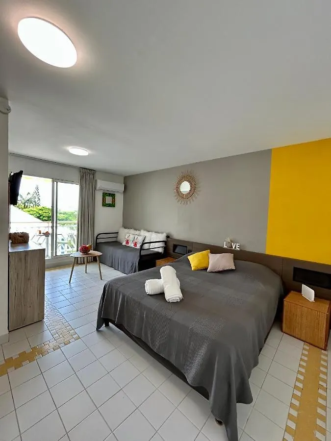 Διαμέρισμα Studio Avec Vue Mer Dans La Residence Manganao Saint-Francois